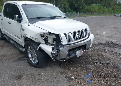 2010 Nissan Titan Se из США, поврежденный, VIN 1N6BA0ED1AN313741